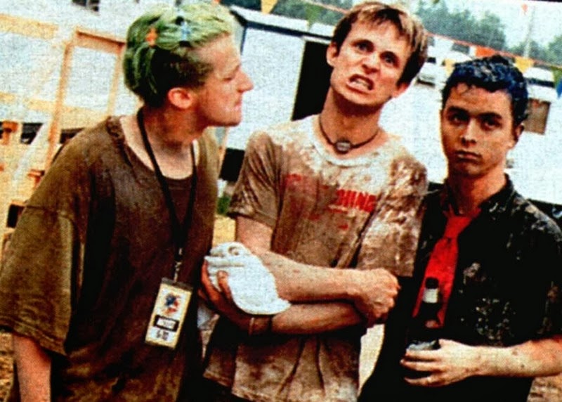 Green Day y su irrepetible actuación en el festival Woddstock 94
