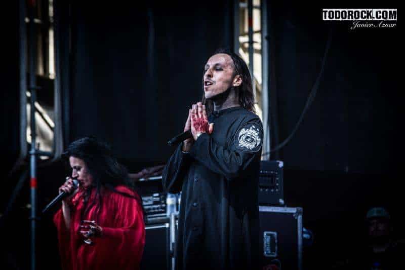 Lacuna Coil @ Leyendas del Rock 2019. Foto: Javier Aznar