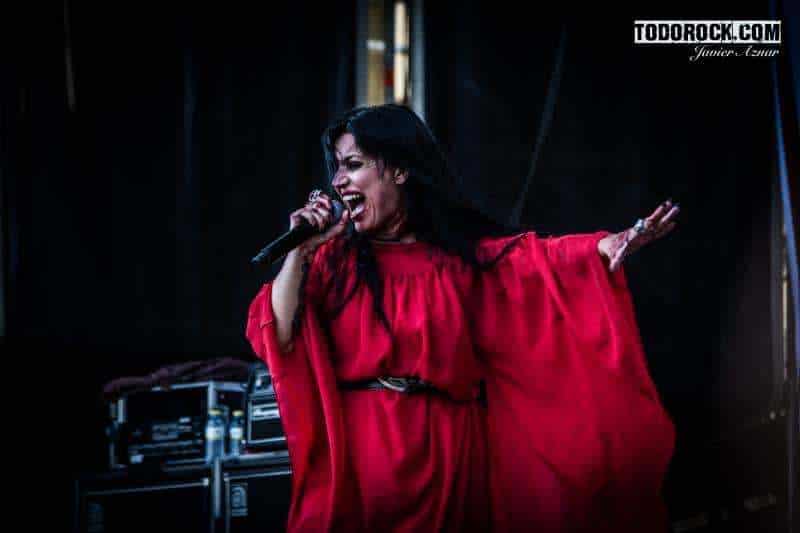 Lacuna Coil @ Leyendas del Rock 2019. Foto: Javier Aznar