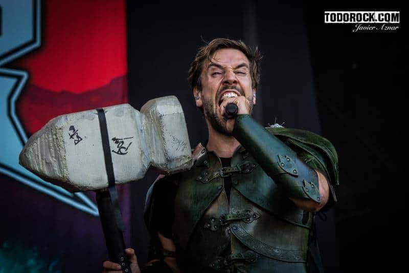 Gloryhammer @ Leyendas del Rock 2019. Foto: Javier Aznar