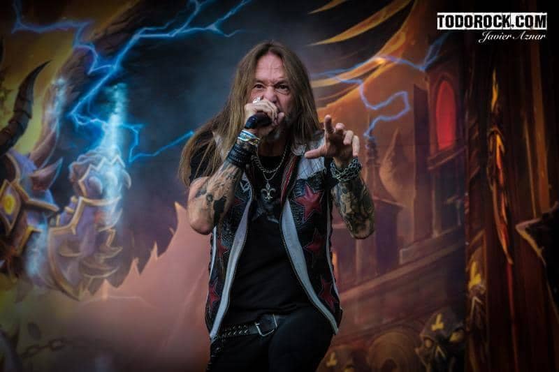 Hammerfall @ Leyendas del Rock 2019. Foto: Javier Aznar