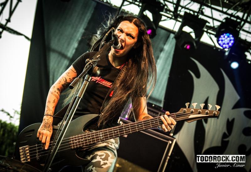 Nervosa @ Leyendas del Rock 2019. Foto: Javier Aznar