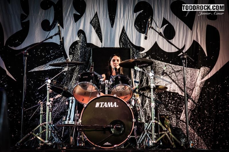 Nervosa @ Leyendas del Rock 2019. Foto: Javier Aznar