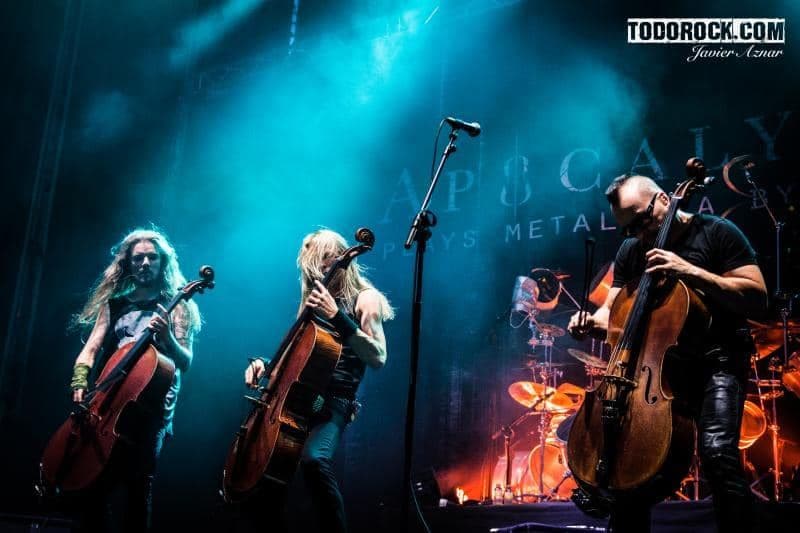 Apocalyptica @ Leyendas del Rock 2019. Foto: Javier Aznar