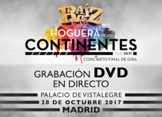 La Raíz grabarán DVD en directo el próximo 28 de octubre en Madrid