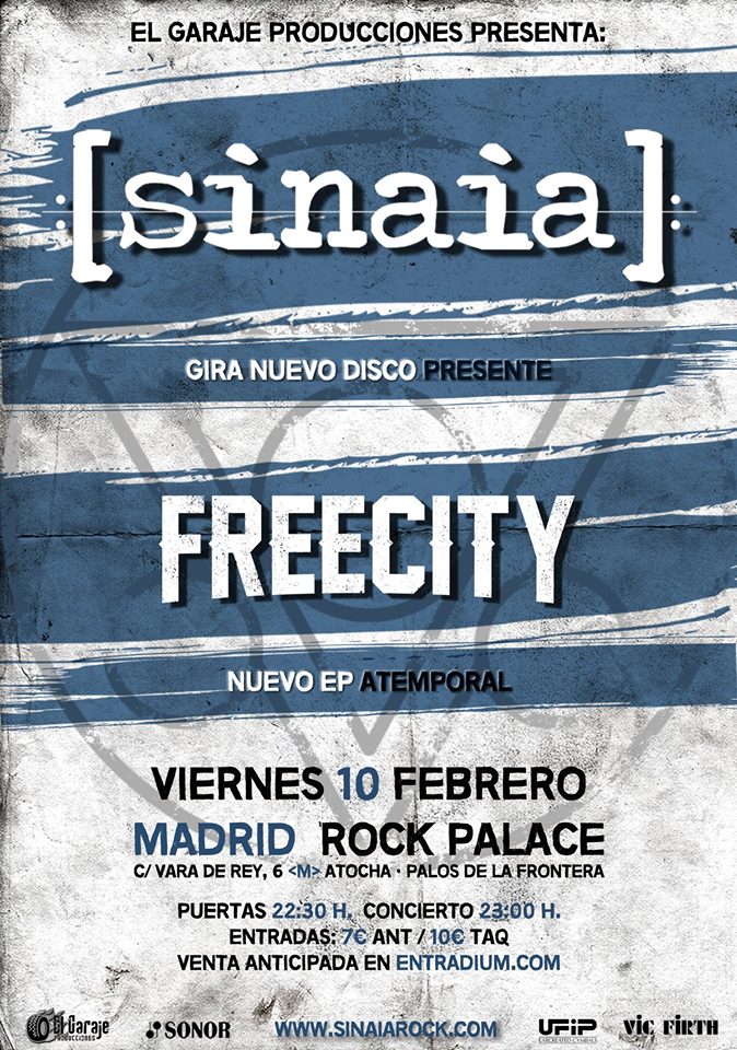 Sinaia Madrid Sinaia presentará su nuevo álbum