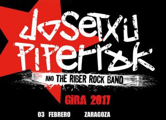 Primeras fechas de Josetxu Piperrak & The Riber Rock Band del 2017