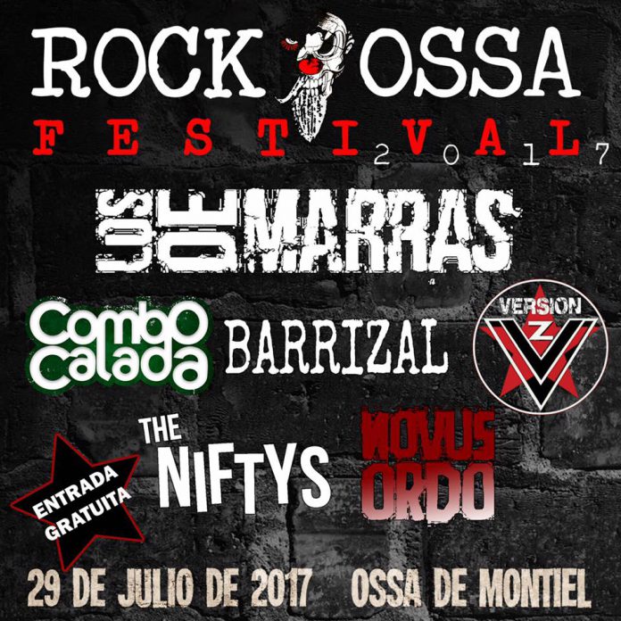 Rockossa festival Cartel del RockOssa Festival 2017