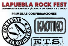 Reincidentes y Josetxu Piperrak nuevas confirmaciones para Lapuebla Rock Fest
