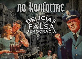 Ya a la venta "Delicias Una Falsa Democracia", el nuevo trabajo de No Konforme