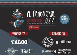 Distribución por días del A Candeloria Festival 2017