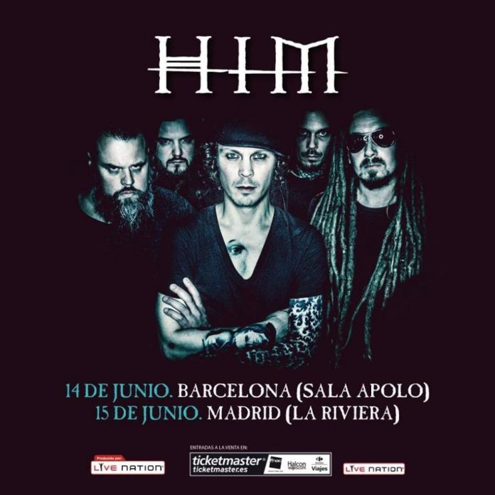 Entradas agotadas para el concierto de HIM en Madrid