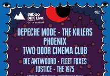 Cartel a dia de hoy del Bilbao BBK Live 2017