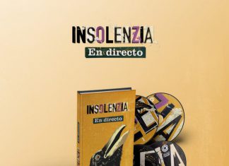 El nuevo disco de Insolenzia "En Directo" está ya a la venta