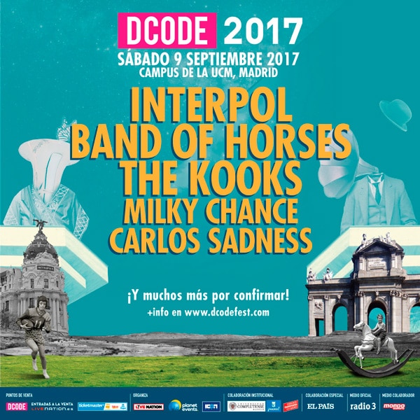 Primeras bandas confirmadas para el DCode Festival 2017