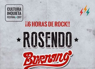 Rosendo encabeza la jornada del 30 de junio del Festival Cultura Inquieta 2017 de Getafe