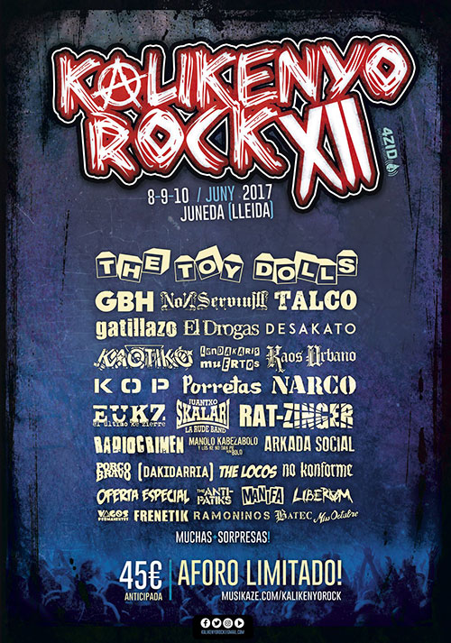 kalikenyo-rock-2017-cartel-completo Últimas confirmaciones para el XII Kalikenyo Rock y cartel completo