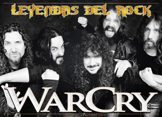 Warcry se suma al cartel del Festival Leyendas del Rock de Villena
