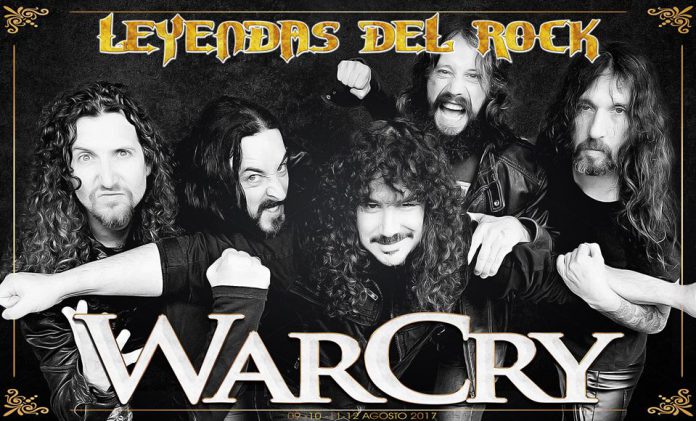 Leyendas del Rock Warcry se suma al cartel del Festival Leyendas del Rock de Villena