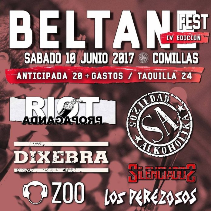 Beltane Fest Riot Propaganda se suma al cartel del Beltane Fest de Comillas
