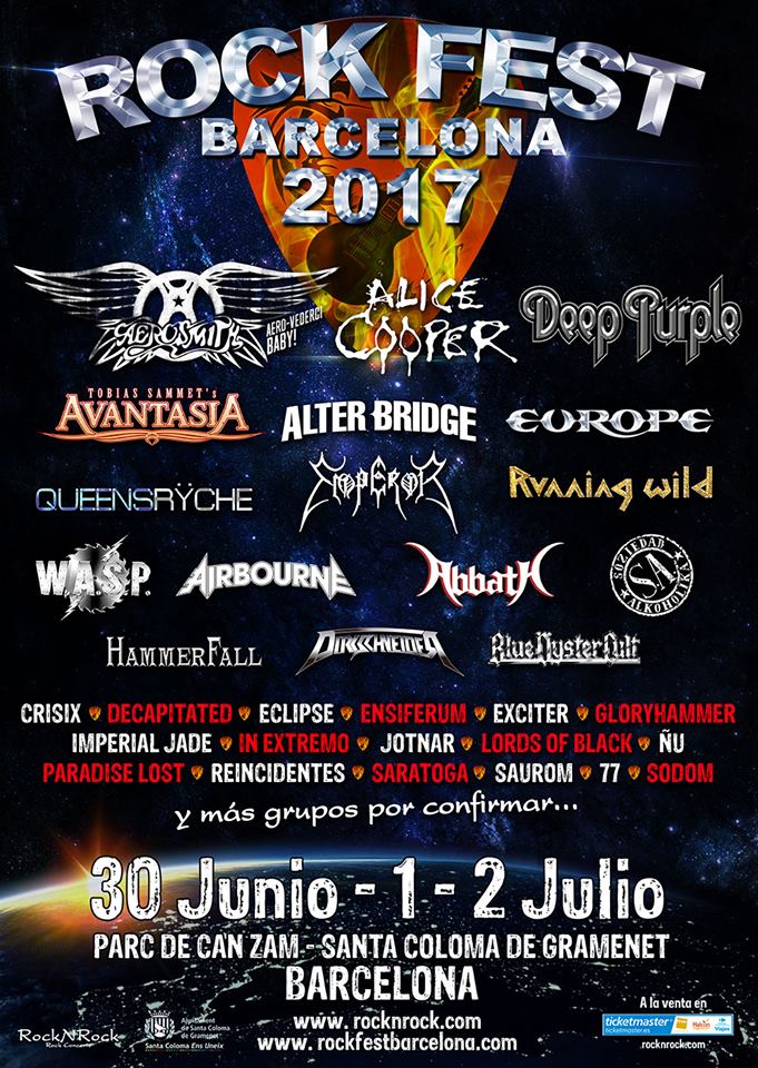 Rock Fest Barcelona Alice Cooper confirmado para el Rock Fest Barcelona 2017