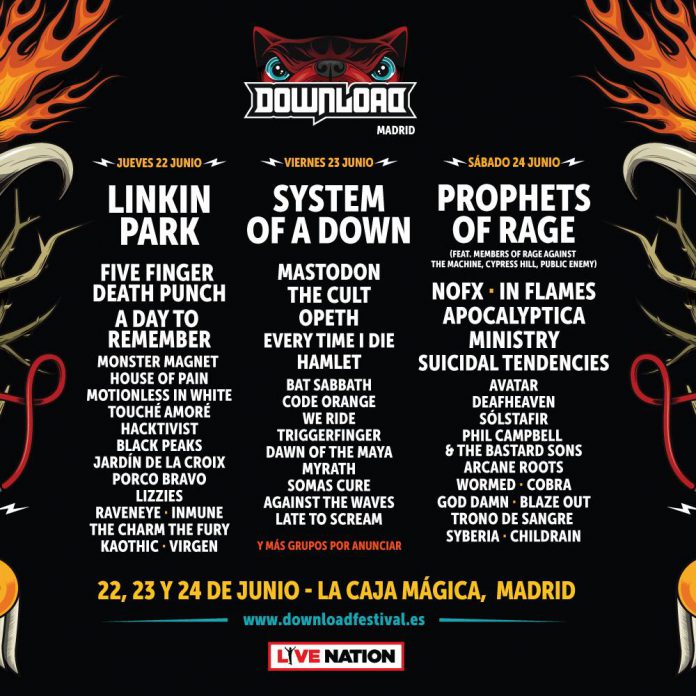 Download Festival Nuevas confirmaciones y cartel completo del Download Festival Madrid 2017