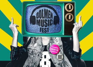 Cartel del Dolmen Music Fest 2017 en Villarcayo (Burgos)