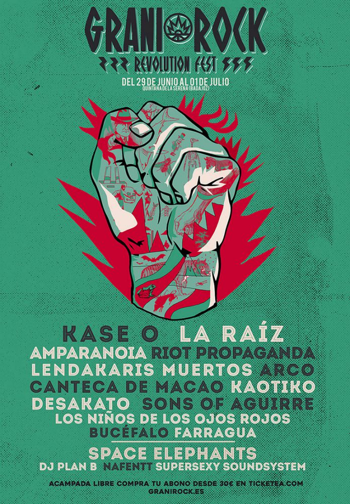 Granirock El festival Granirock completa su cartel con Riot Propaganda