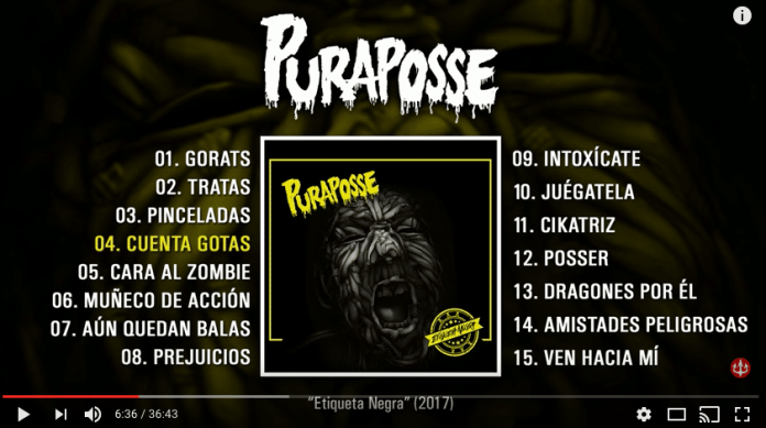 Puraposse, con miembros de Kaótiko, publican su primer trabajo 