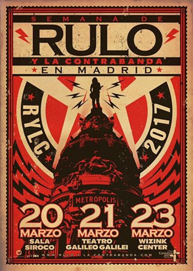 Rulo Rulo anuncia tres conciertos en Madrid durante la misma semana en marzo