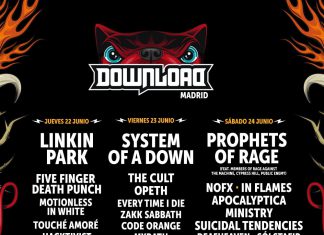 Cartel actualizado del Download Festival Madrid 2017