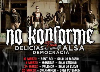 Primeras fechas confirmadas de No Konforme presentando su último trabajo