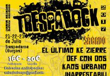 Horarios confirmados del VI Festival Tresparock de Trespaderne, Burgos