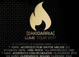 Primeras fechas confirmadas del Lume Tour 2017 de Dakidarría
