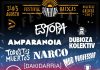 Cartel definitivo del Festival Sonrías Baixas 2017 de Bueu, Galicia