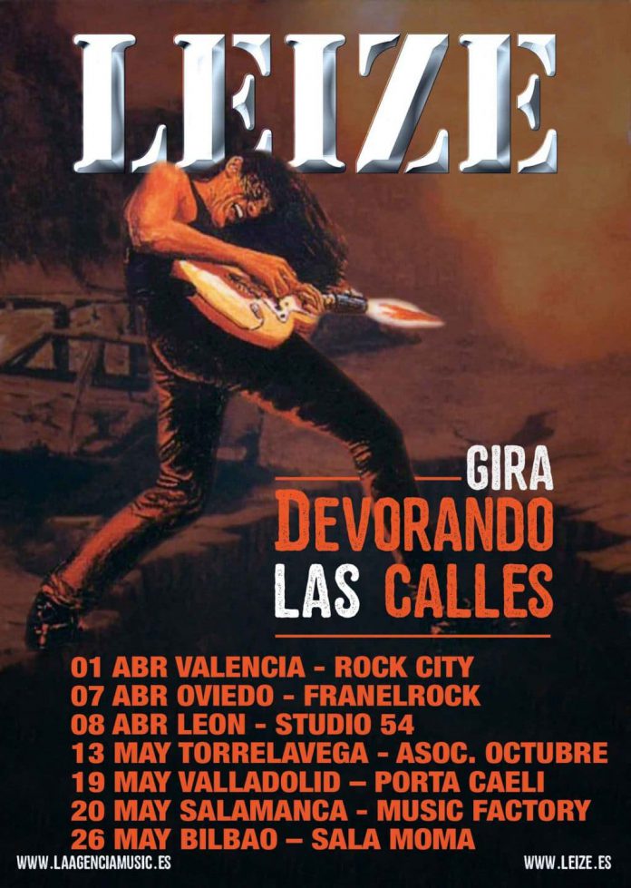 Leize Leize arrancará el próximo 1 de abril su gira
