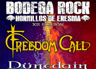 Los alemanes Freedom Call encabezarán la XII edición del festival Bodega Rock de Hornillos de Eresma (Valladolid)