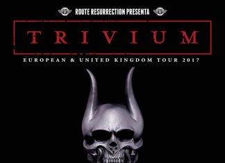Trivium de visita por Barcelona, Madrid y Santiago los días 17, 18 y 19 de marzo