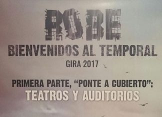 Primeras fechas de la gira de Robe en solitario "Bienvenidos al temporal"