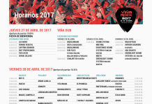Horarios de actuaciones del Viña Rock 2017