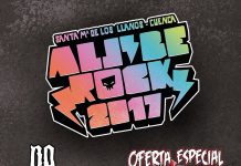 Cartel definitivo del festival ALJIBE ROCK 2017 de Santa Maria de los Llanos (Cuenca) Jake Mate publican