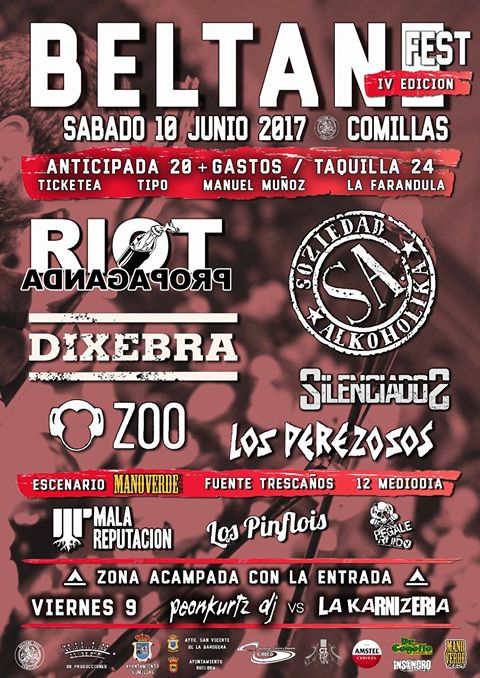 Beltane Fest Cartel definitivo de la cuarta edición del Beltane Fest 2017 de Comillas (Cantabria)