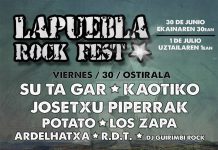 Reincidentes y Josetxu Piperrak nuevas confirmaciones para Lapuebla Rock Fest