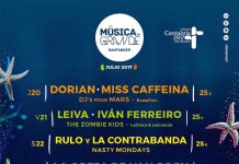 Cartel definitivo de la próxima edición del festival Música en Grande de Santander Leiva presentó