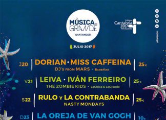 Cartel definitivo de la próxima edición del festival Música en Grande de Santander
