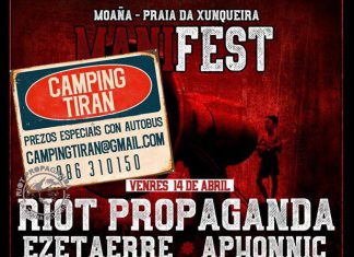 Soziedad Alkólika y Riot Propaganda encabezan el festival ManiFest que se celebra este fin de semana en Moaña