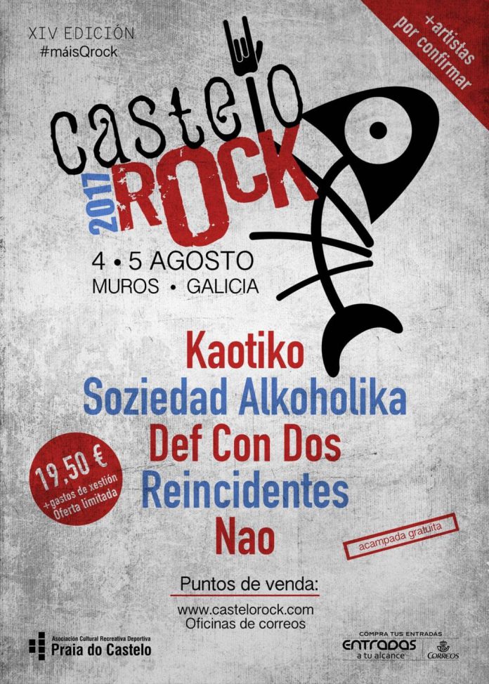 Castelo Rock Soziedad Alkohólika y Def Con Dos en el primer avance del festival Castelo Rock de Muros, Galicia