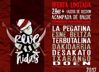 La Pegatina y Desakato entre las primeras confirmaciones para el Revenidas Rock de Vilagarcía de Aurousa