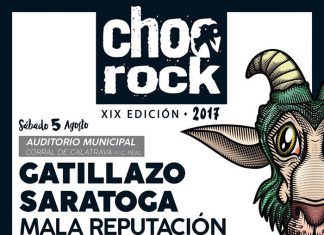 Cartel de la próxima edición del Choorock Festival de Corral de Calatrava, Ciudad Real