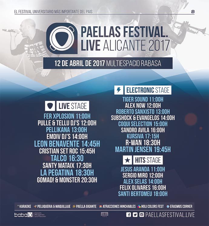 Paellas Festival Paellas Festival 2017: horarios y precios de entradas en taquilla